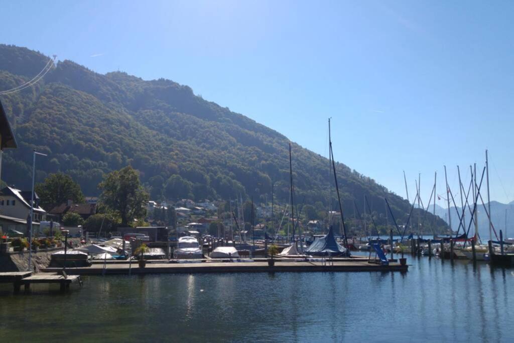 Altstadtwohnung Traunstein Mit Traunseeblick 1A Gmunden Zewnętrze zdjęcie