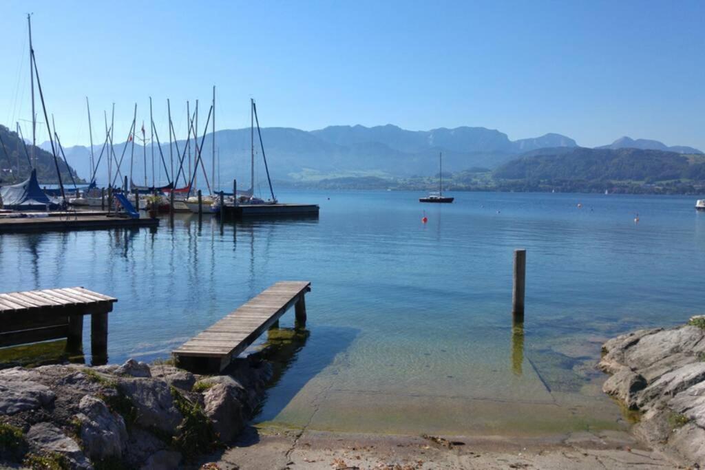 Altstadtwohnung Traunstein Mit Traunseeblick 1A Gmunden Zewnętrze zdjęcie