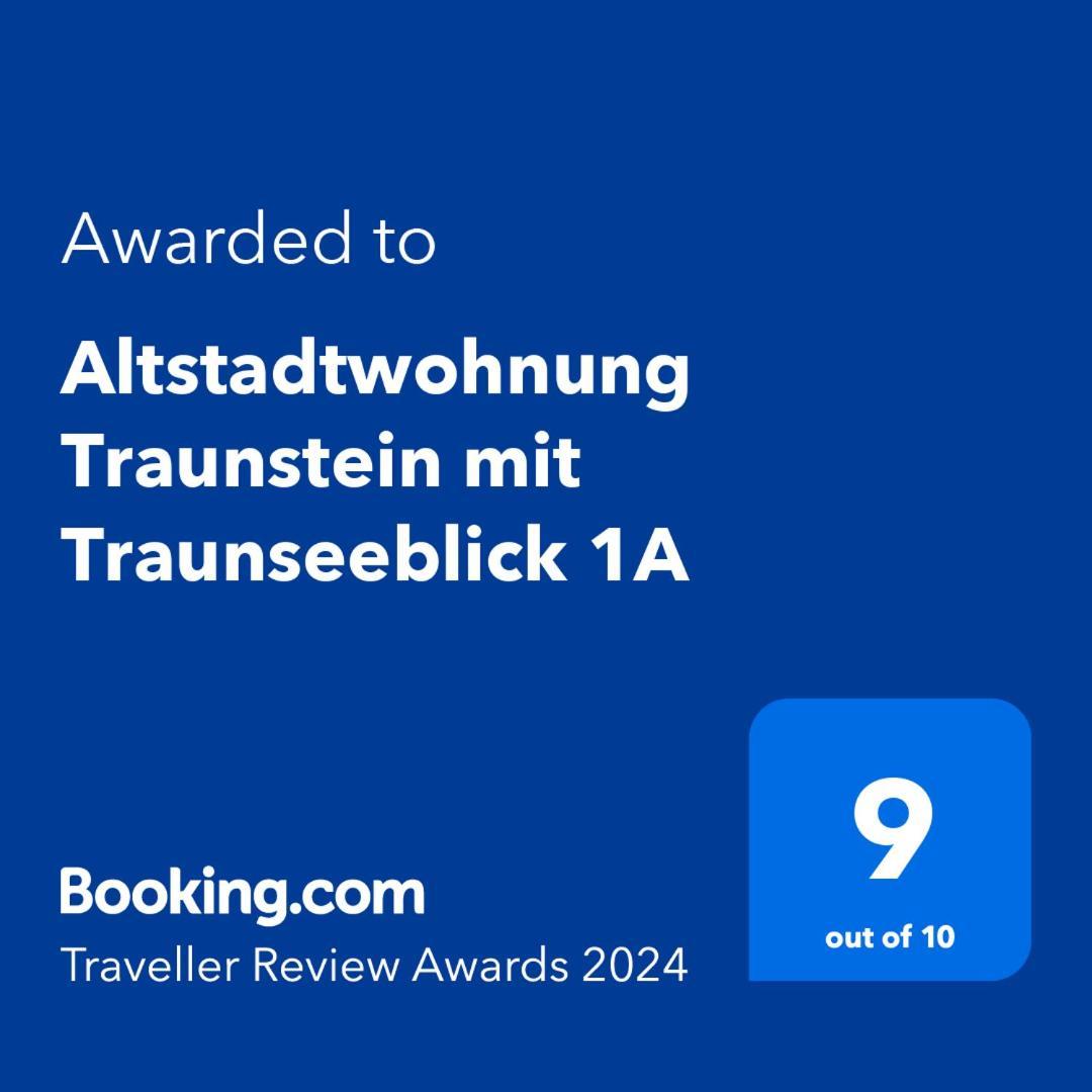 Altstadtwohnung Traunstein Mit Traunseeblick 1A Gmunden Zewnętrze zdjęcie